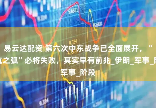 易云达配资 第六次中东战争已全面展开，“抵抗之弧”必将失败，其实早有前兆_伊朗_军事_阶段